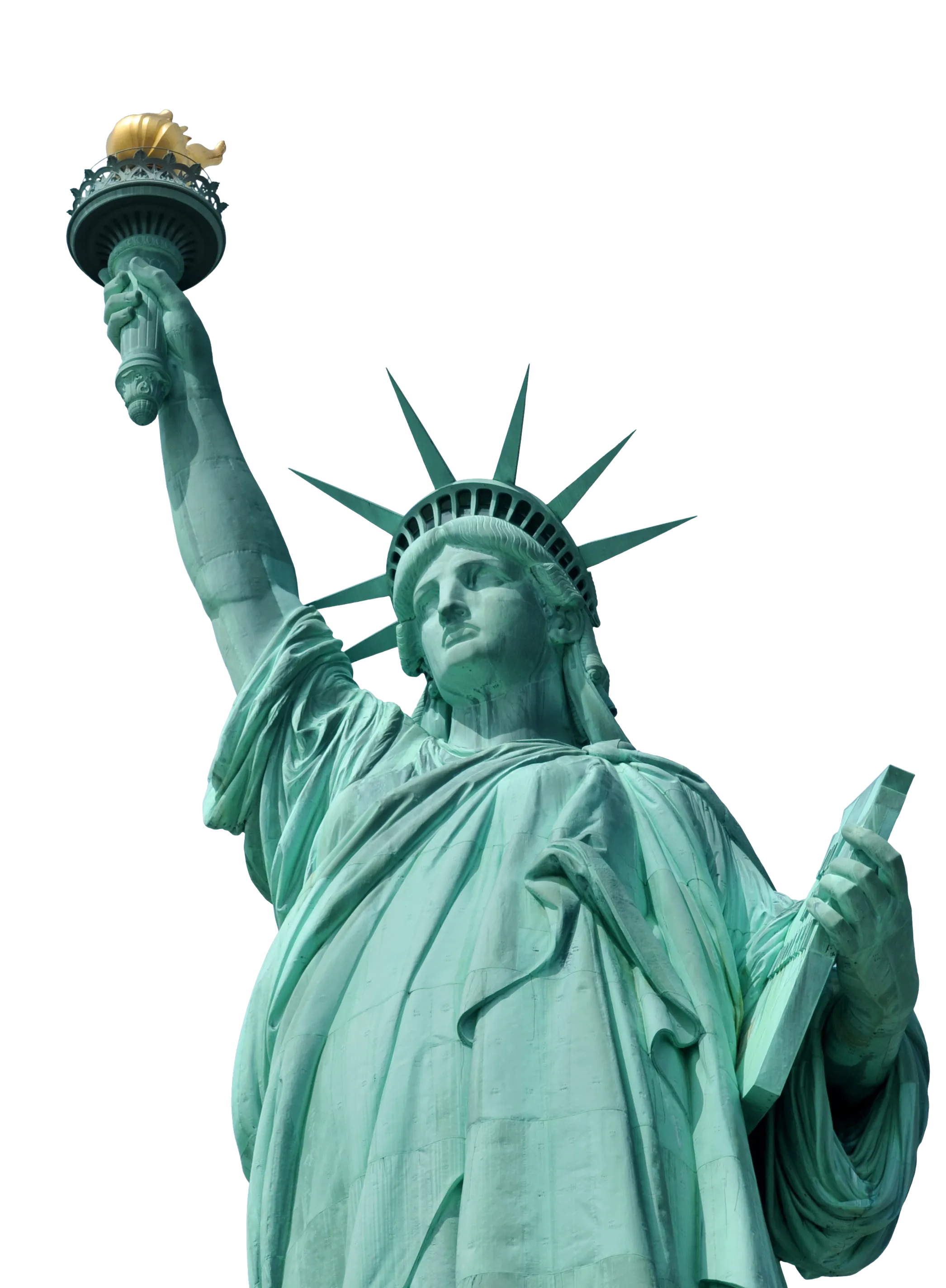 Statue of Liberty as an anime character, creative reinterpretation png